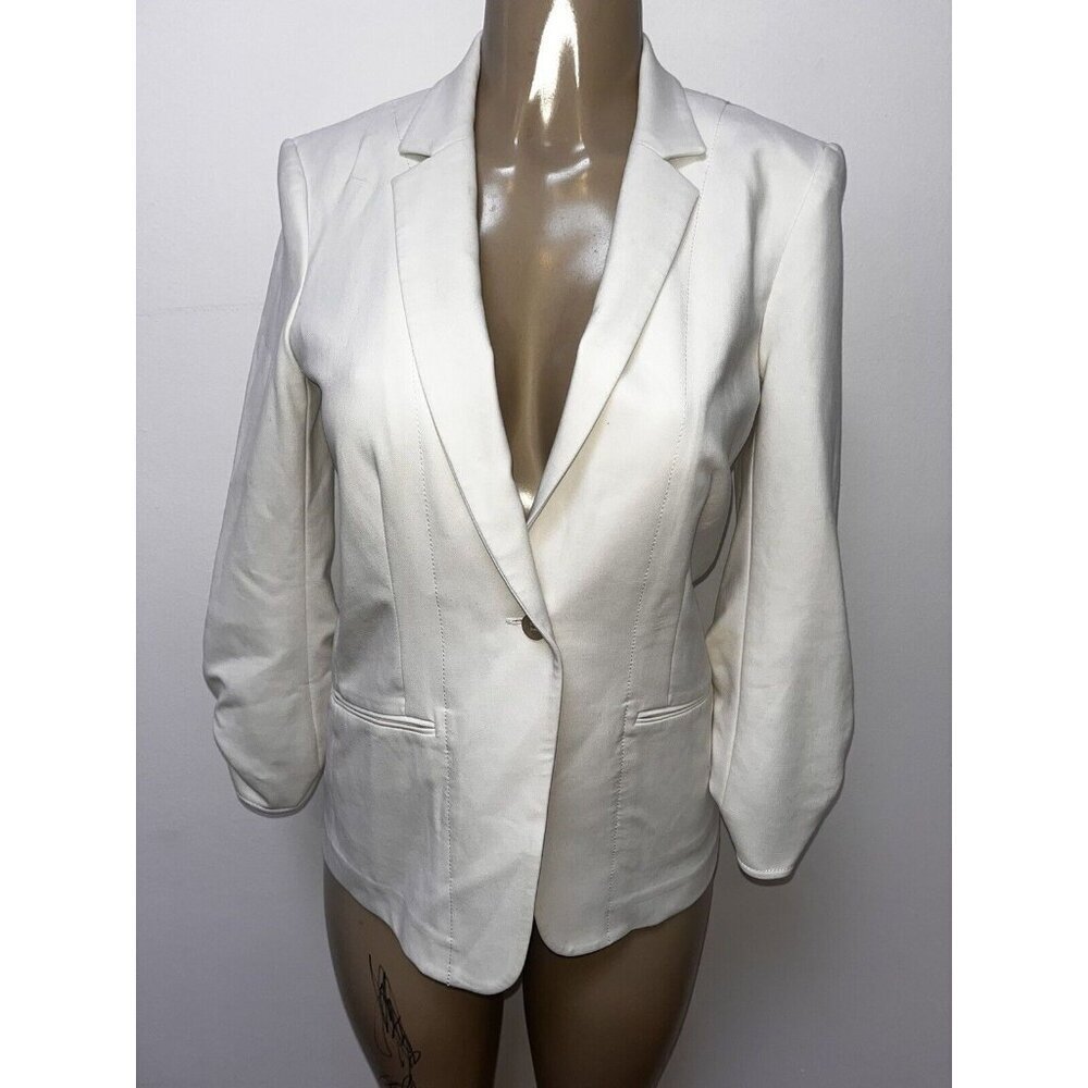 Elizabeth And James Ivory Fitted Blazer Chic And Stylist Size 4
